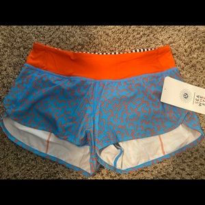 NWT Lululemon Run Speed Shorts